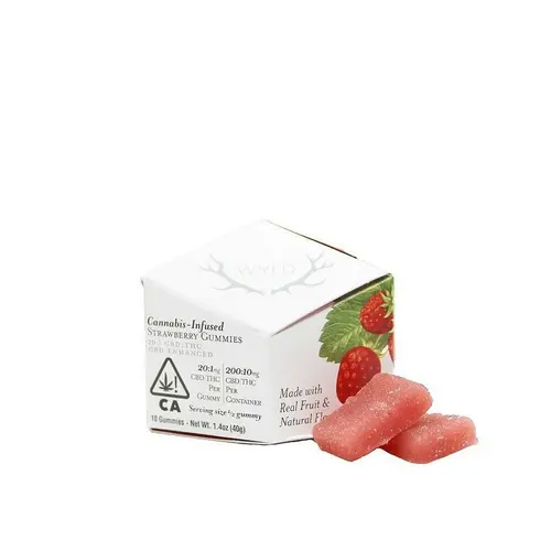 Buy Wyld Strawberry Gummy Pack (20:1) Online | Strawberry Gummy Pack | Order Strawberry Gummy Pack | Strawberry Gummy Pack For sale